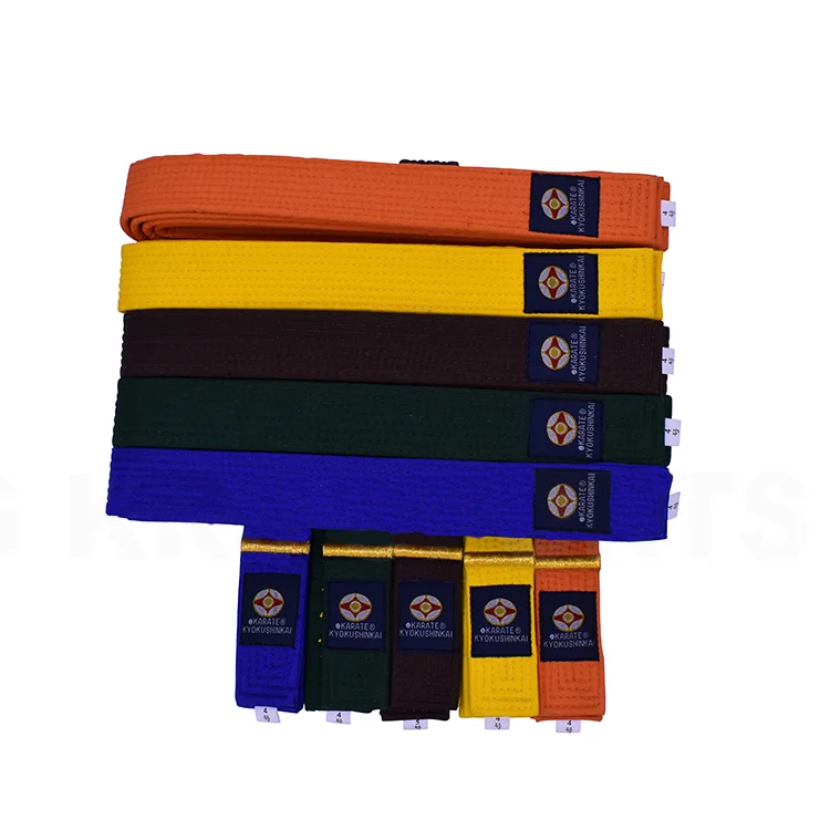 WTF Taekwondo Belt Embroidery Width 5 Polyester Cotton Martial