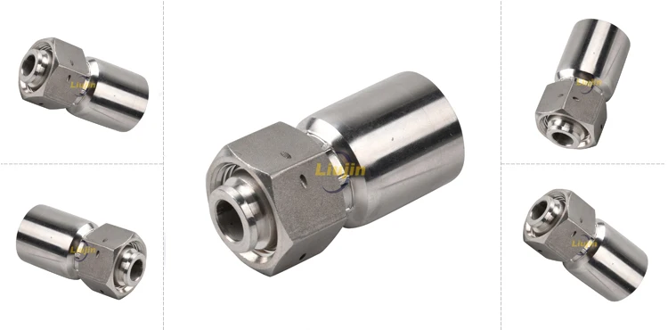 Factory direct supplier stainless steel tube fitting hydraulic fittings nipple