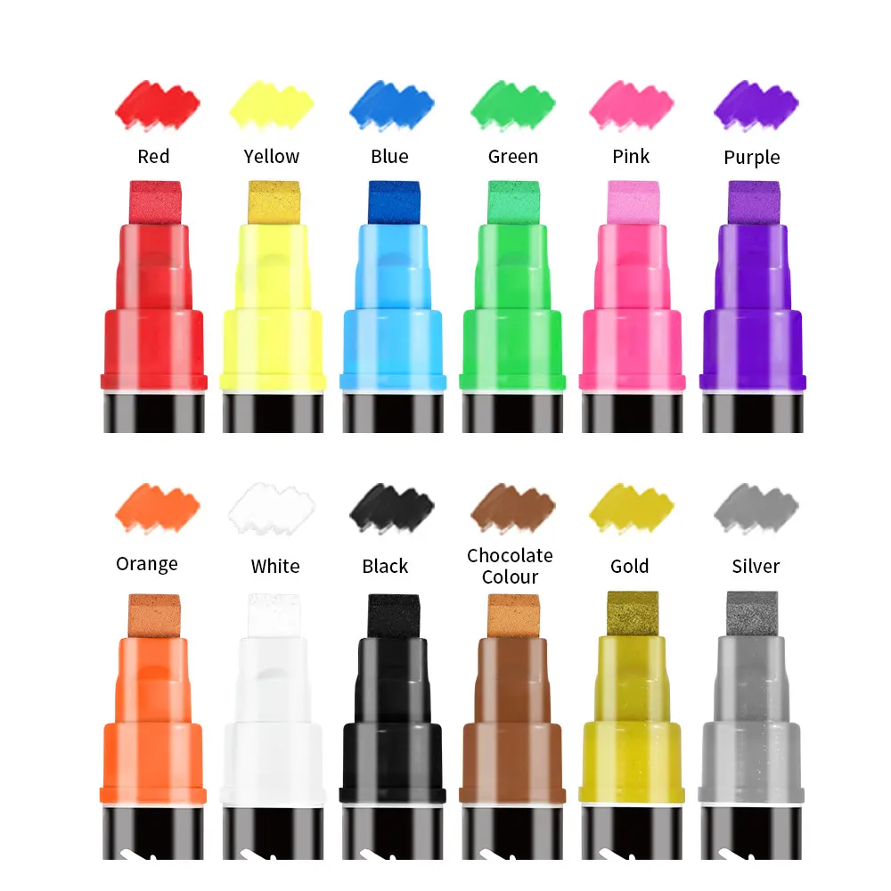 Acrylic Paint Best Gold Paint Pen ARTEZA Metallic Paint Marker