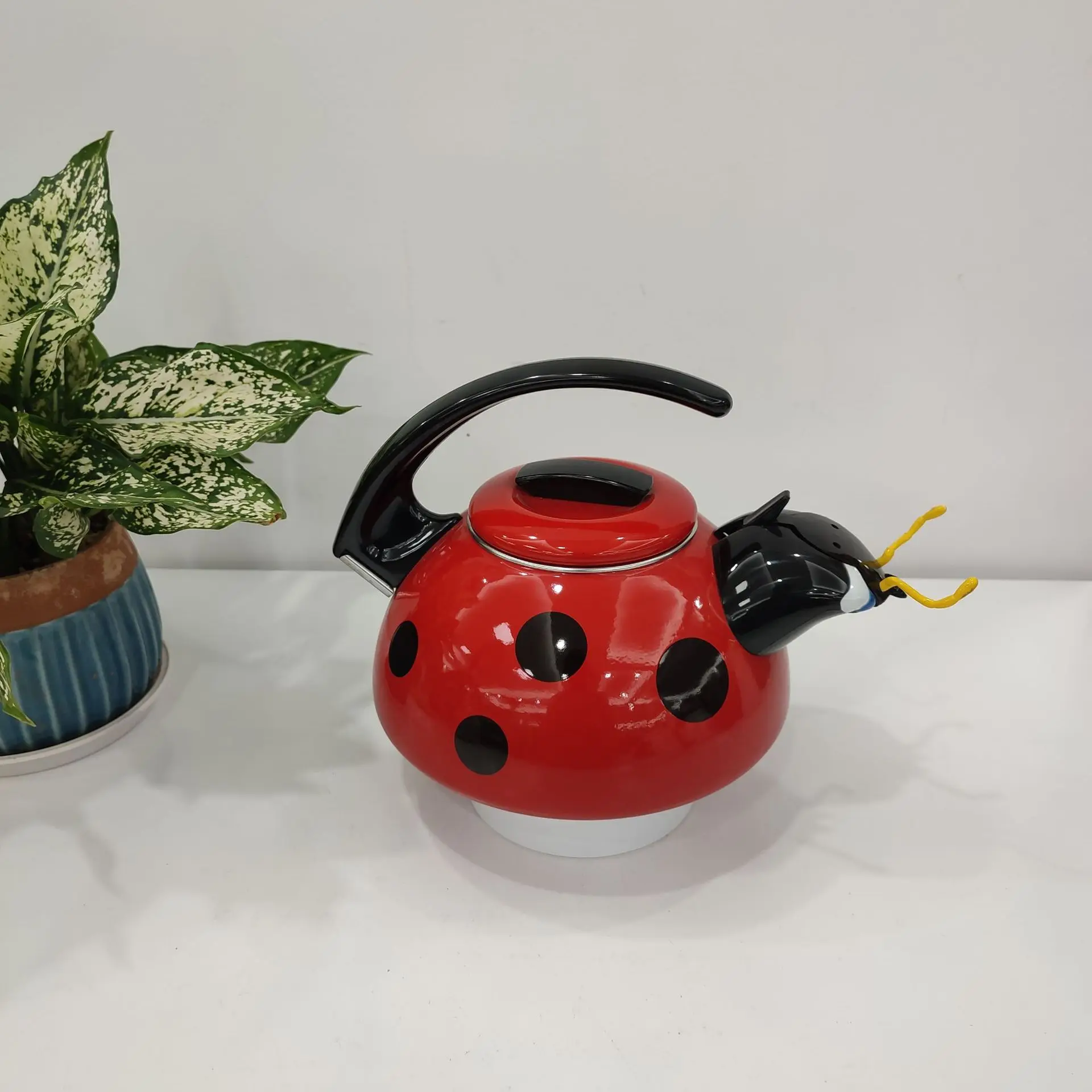 Cow Whistling Tea Kettle, Cute Animal Teapot, Kitchen Accessories