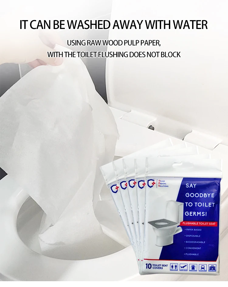 Disposable Paper Toilet Seat Covers Toilet Seat Paper Pad Buy