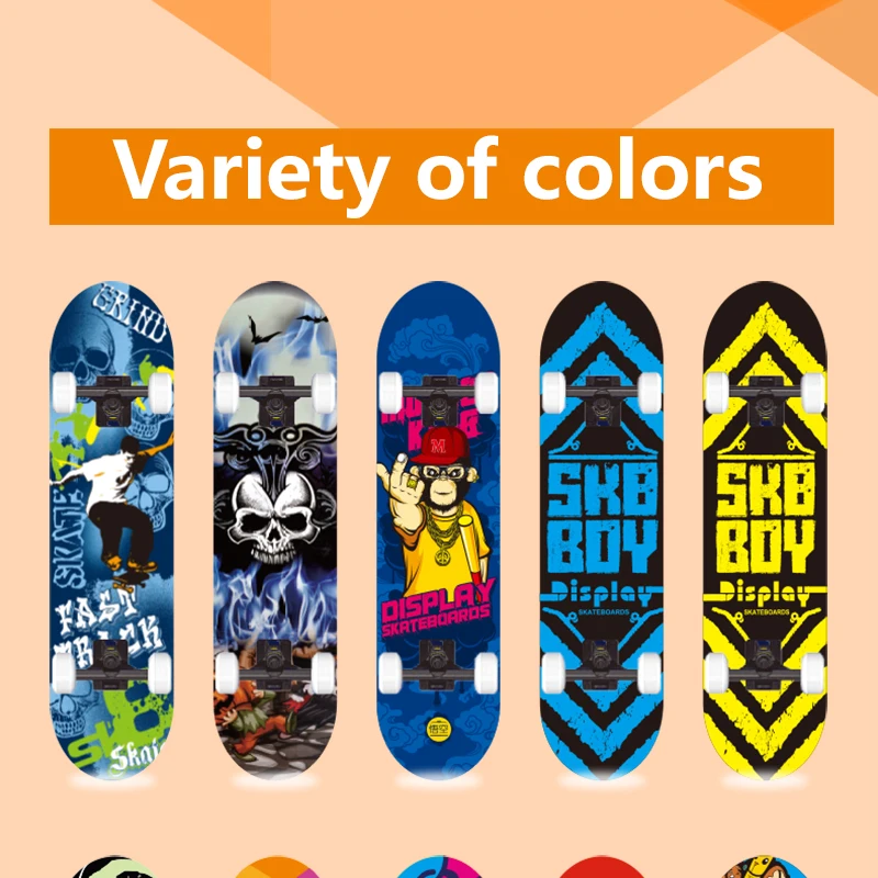 Factory Custom 318 Inch Complete Skateboards Pro Skateboard Decks