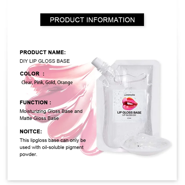 2020 Most Popular Lipgloss Base Moisturizing Wholesale Low Price Tkb Versagel Lip Gloss Base