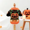 Suéter de Halloween con diseño de calabaza
