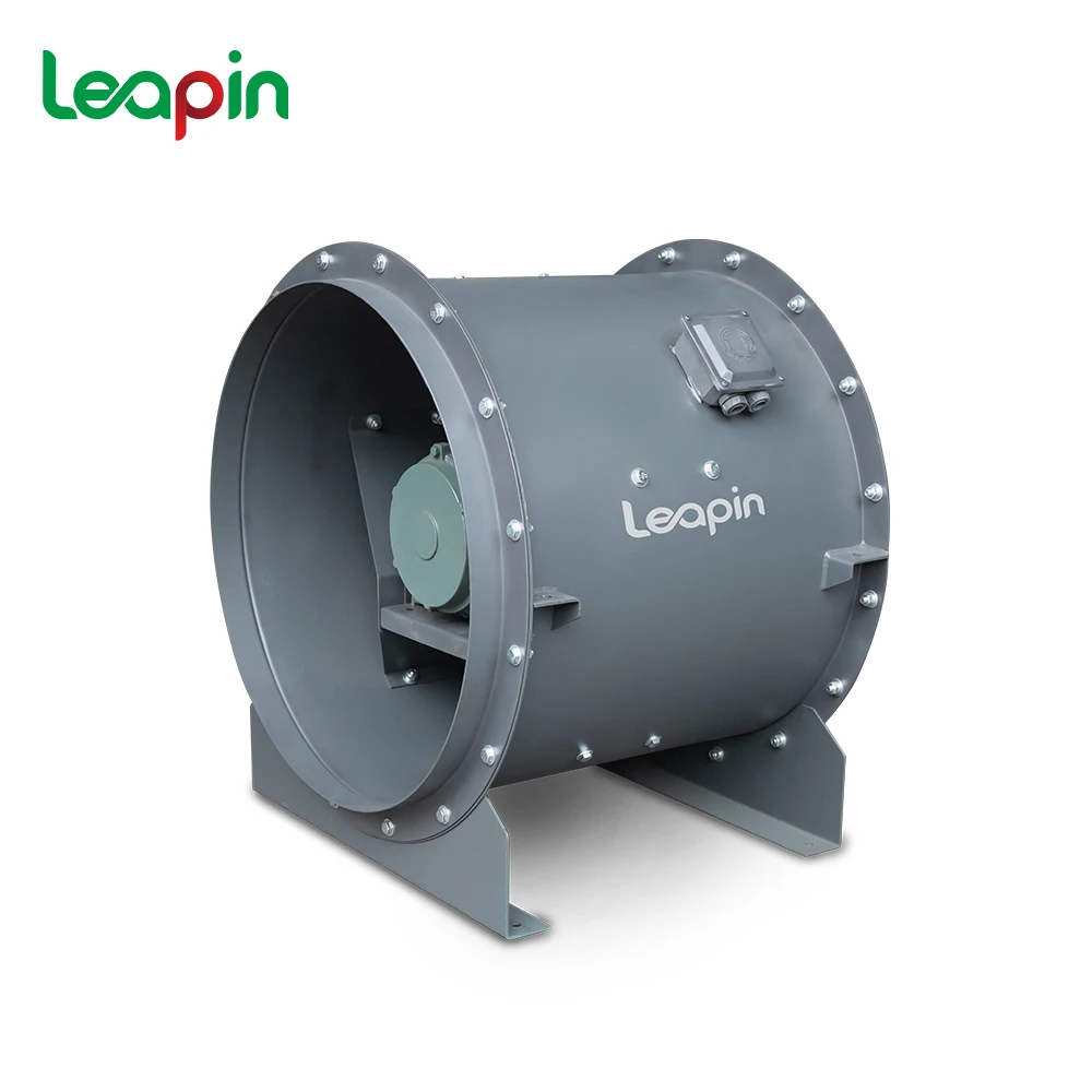 Leapin 380V Motor Explosion Proof Axial Flow Fans for Industry Condenser With Aluminum Alloy Metal Impeller