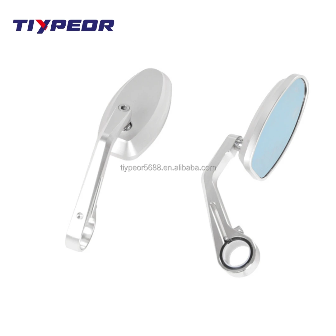 product tiypeor cnc aluminum mirror universal modify motorcycle handlebar motorbike bar end side rearview mirror-5