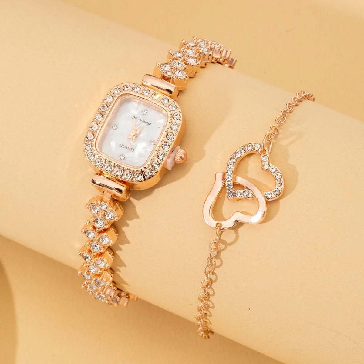 Diamond Quartz Women's Watch OM-221593