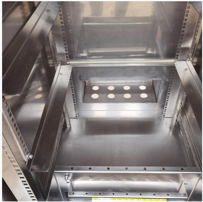 450*600*800mm 15U Outdoor Network Cabinet Stainless Steel Rack Floor Waterproof Rain Proof Monitor P(图5)