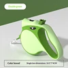 5m automatic traction rope with light-dark green