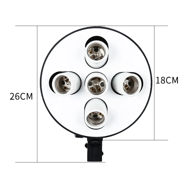 Bulb in Holder Soft Light Box Perfect for Studio Photos