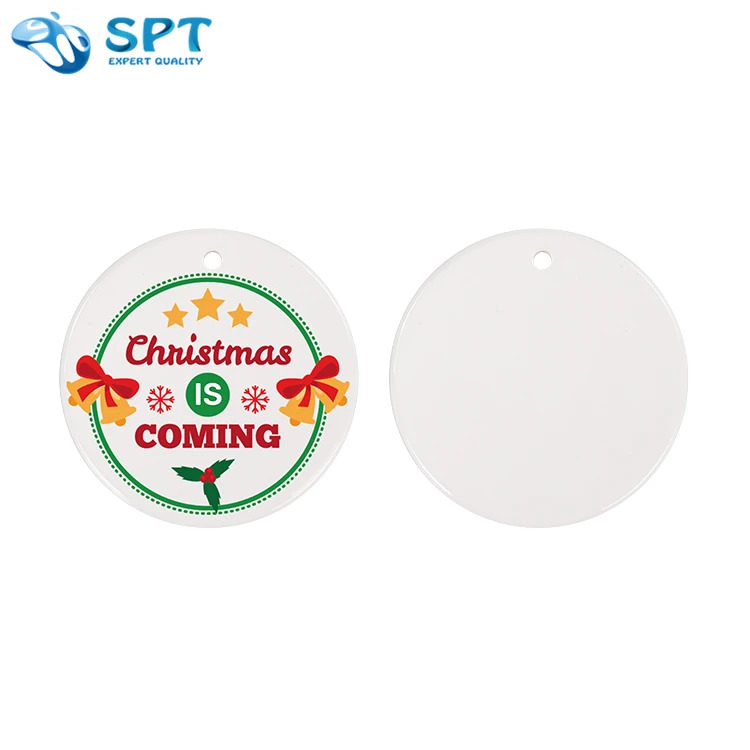 
 Новый дизайн, сублимационные керамические изделия, рождественские украшения, украшения на заказ  