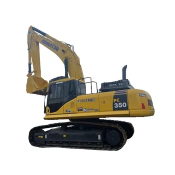 90% New Used Digger Komatsu PC350-7 Hydraulic  Crawler Used Excavators