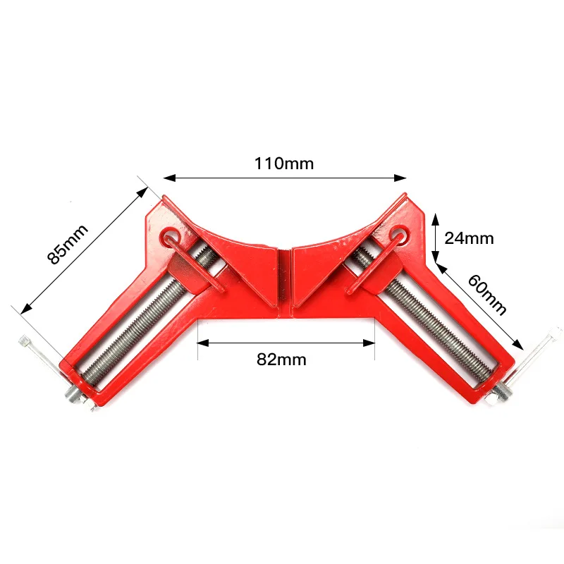 Зажим для фиксации углов из алюминиевого сплава 90 градусов фиксированный угловой зажим деревообработки