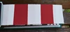 Bandes rouges et blanches
