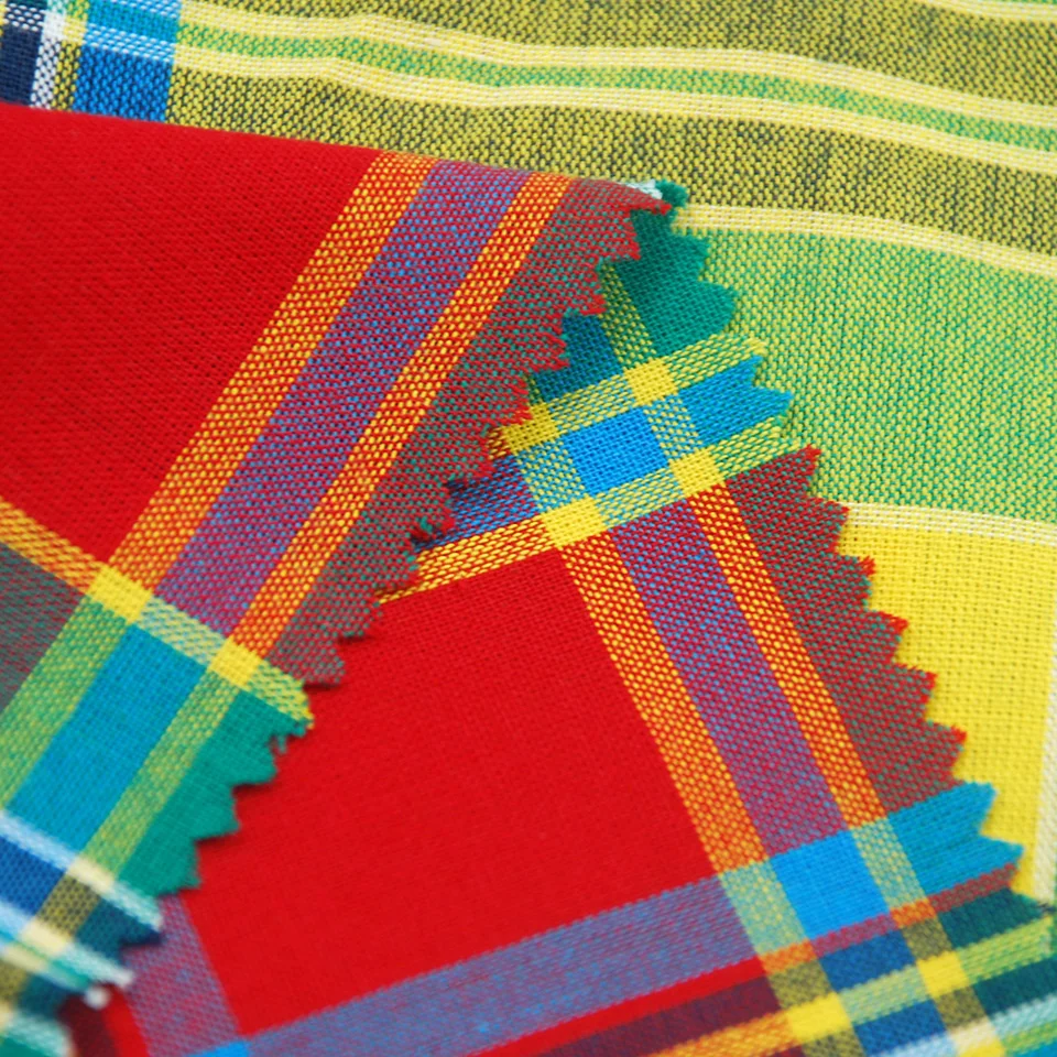Shop Our New Designs Custom Fabric Woven Checks Plaid