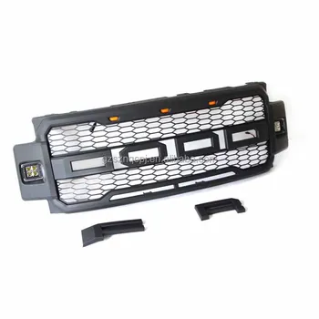 Front grille for Ford Explorer raptor F250 2017-2019 Facelift Bumper LED grille Automotive Exterior Car Accessories Body Kit