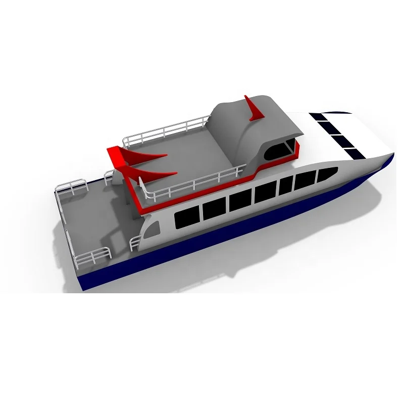 Grandsea 16m Aluminium Jet Catamaran New 50 Passenger Boat with Inboard Diesel Engine for Transportation in the Philippines