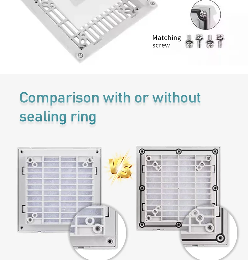 Axial Flow Industrial Fan, ZL806, 290mm, Plastic - detail 10