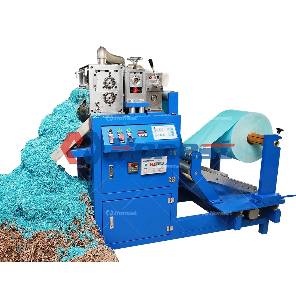 Roll Paper Sheet Shredder Machine for Making Crinkle and Straight Paper of Gift Packing Filling Paper
