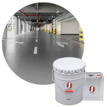 Corrosion Resistance Self Leveling Polyurethane Mortar Floor Paint Pu Poly Floor Paint For Warehouses Floors
