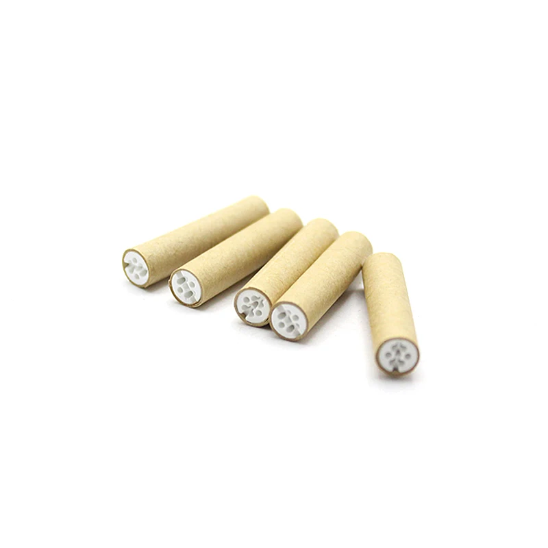 5mm cigarette holder Factory Customized Ceramic Filter Tobacco Accessories 6mm 7mm 8mm 9mm Smoking Filter Straight Pipette Slim Cigarette Filters Stop Tar