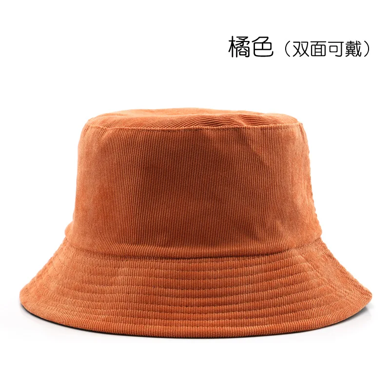 Brown Corduroy Bucket Hat Men - Trendy Fishermans Hat
