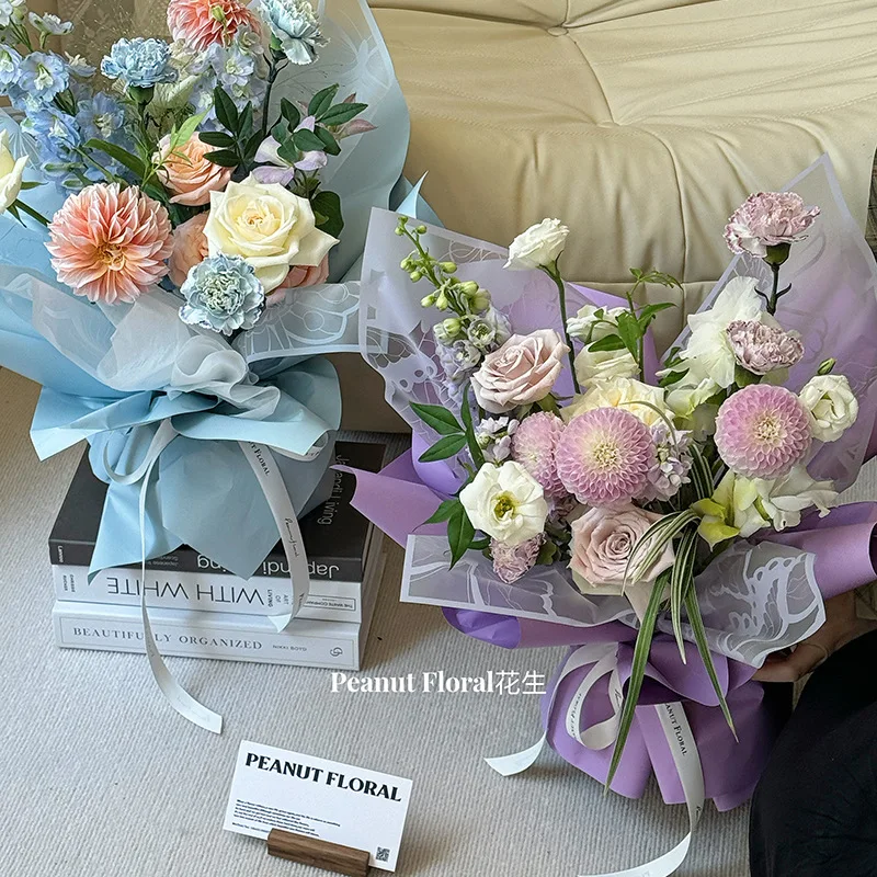 Nastro Carta Floreale DECORA - Verde Scuro 2 Rotoli 1/2 X 27.4m - Per Bouquet E Decorazioni - Foto 13