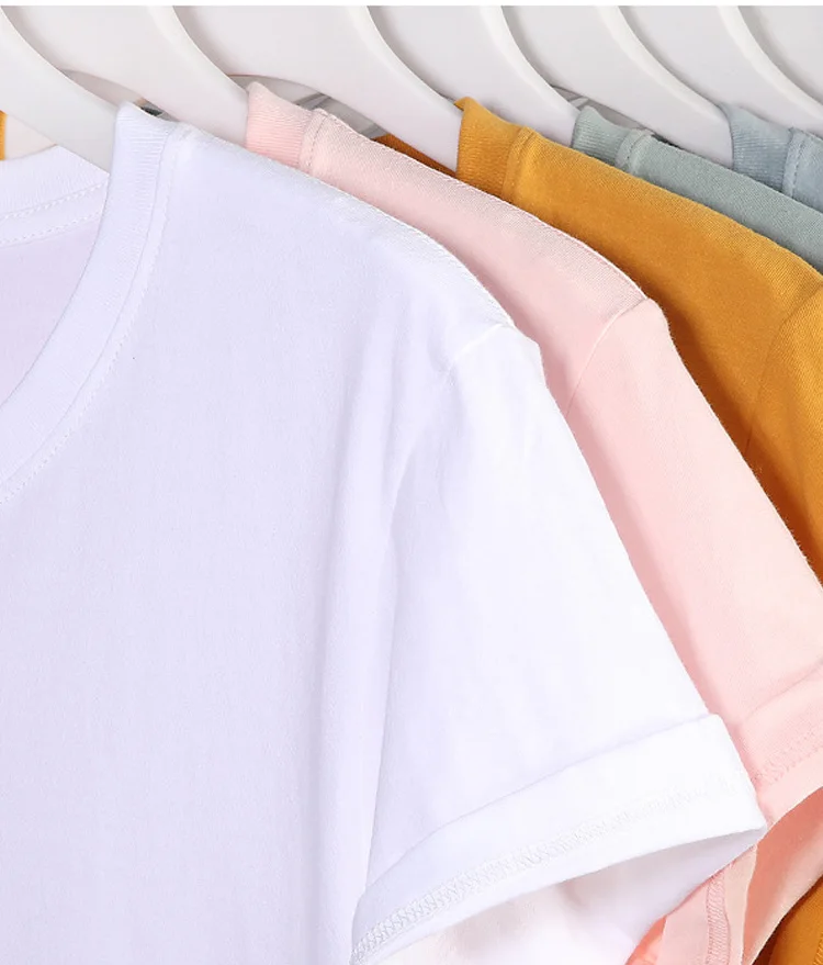 Wholesale High Quality White Tshirts Pour Hommes Blank Custom Graphic Printed Cotton Tshirt