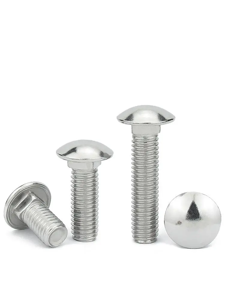 Din603 National Standard 304 Stainless Steel Carriage Bolts Industrial ...