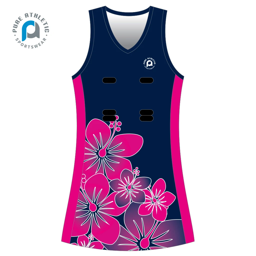 pink netball dress PURE Pink Netball Dress