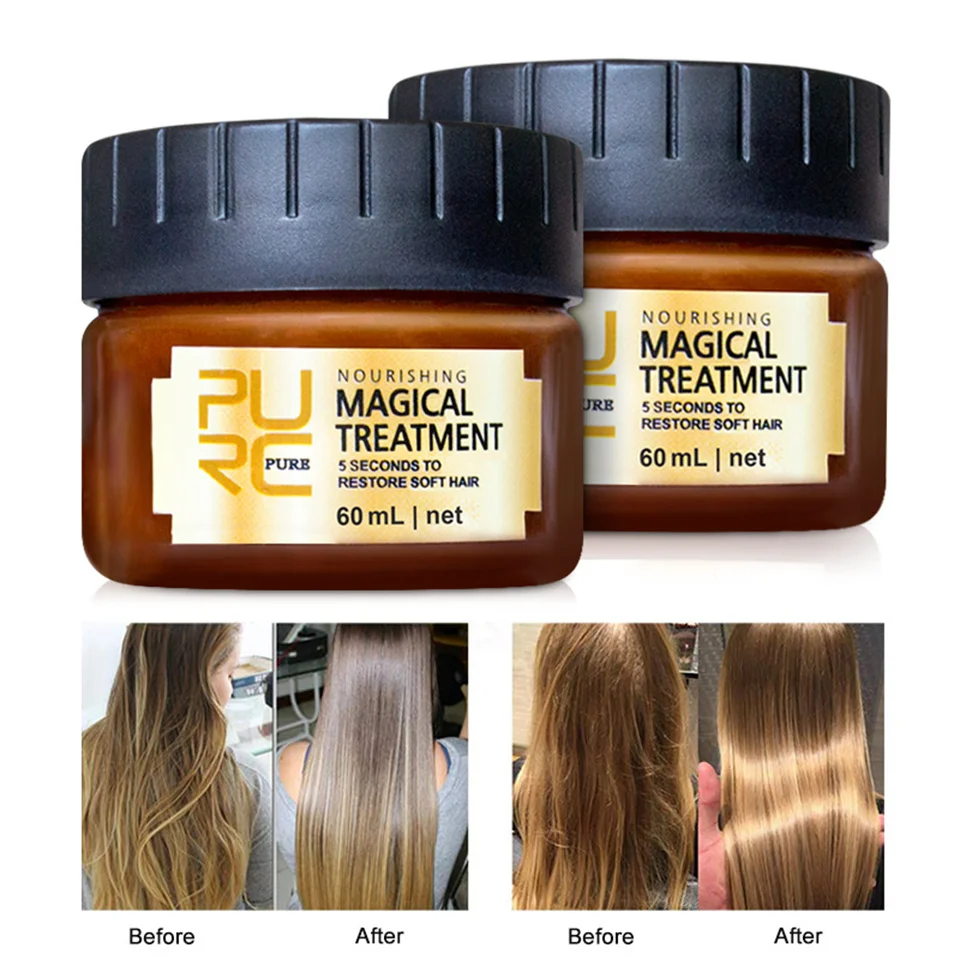 Hot selling 5 Seconds Repair Damaged Hair Magical Treatment Mask Organic Keratin Collagen Soft Smoothing Nourishing Hair Mask