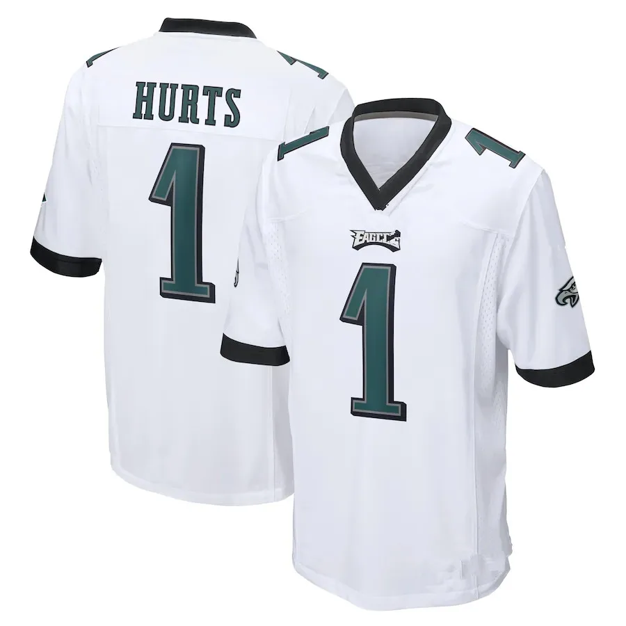 Wholesale Jalen Hurts Philadelphia Jerseys 6 DeVonta Smith 20 Dawkins 91  Cox 26 Sanders Stitched USA Football Limited Jersey- Green From  m.