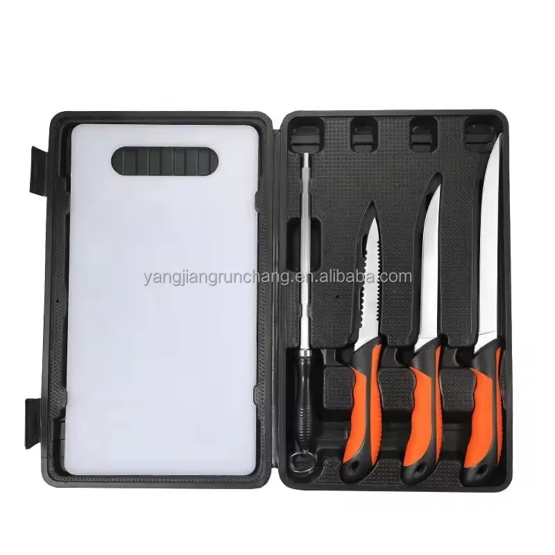Fish Fillet Sets 6-Piece Industrial Grade Fish Fillet Set Multipurpose Plastic Handle ...