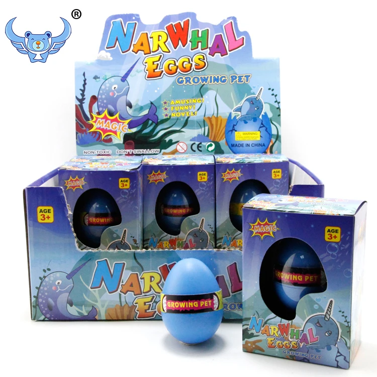 Hatching Growing Toy Magic Hatching Water Growing Pet Whale Eggs Dino Egg Toys for Kids