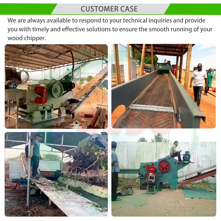 12-15ton/h Industrial Palm Wood Chipping Machine Palm Chipper for Paper Pulp Making Industry