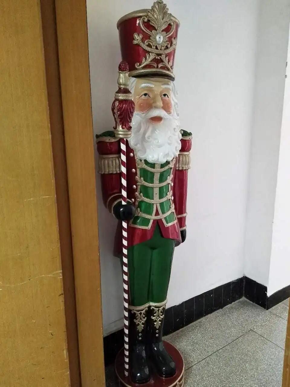 Large Giant Life Size Nutcracker Soldier 6ft Resin Crafts Christmas ...