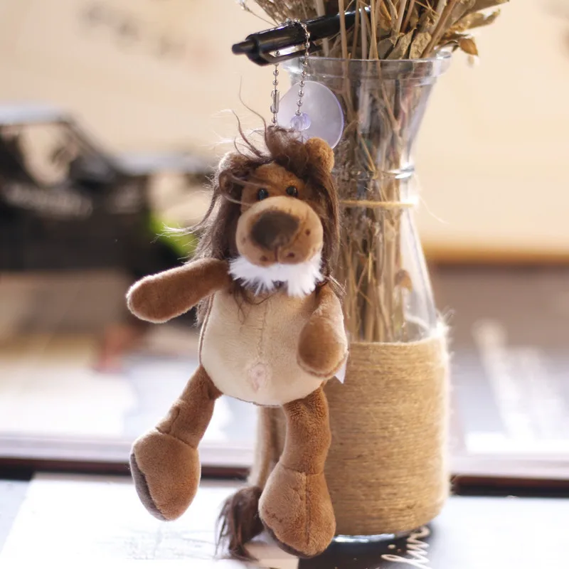 One Point Factory's Custom Cute Jungle Mini Plush Keychains Stuffed Animal Nici Plush Dolls Pendant Toys-for Kids & Collectors
