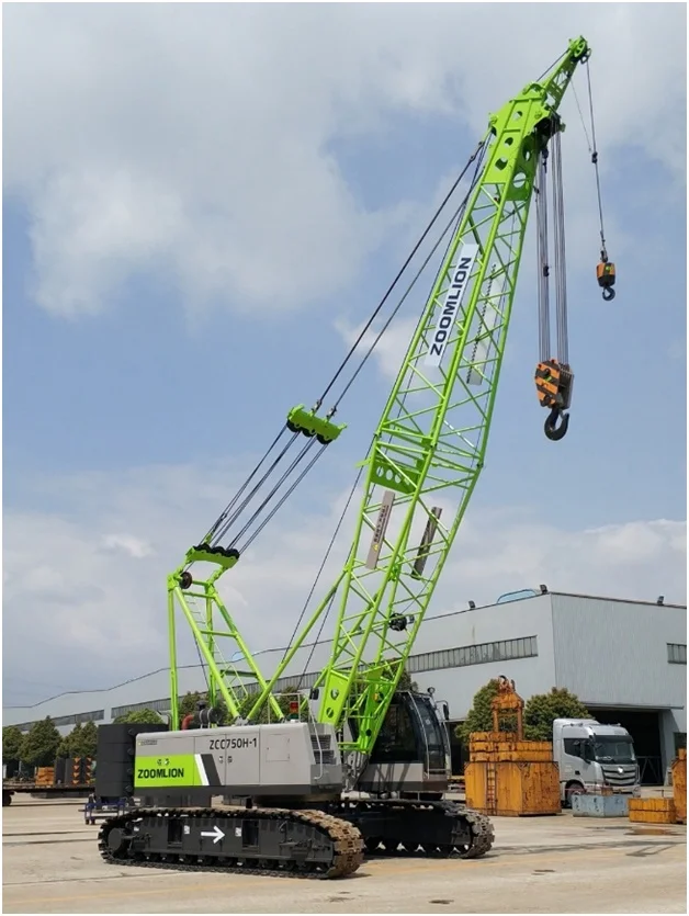 Zoomlion 55 Ton Crawler Crane ZCC550H for Sale - High Efficiency