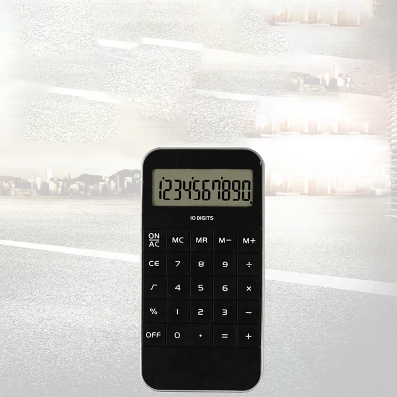 10 digit promotional electronic gift calculator cell phone calculator customized logo mobile shape student calculator