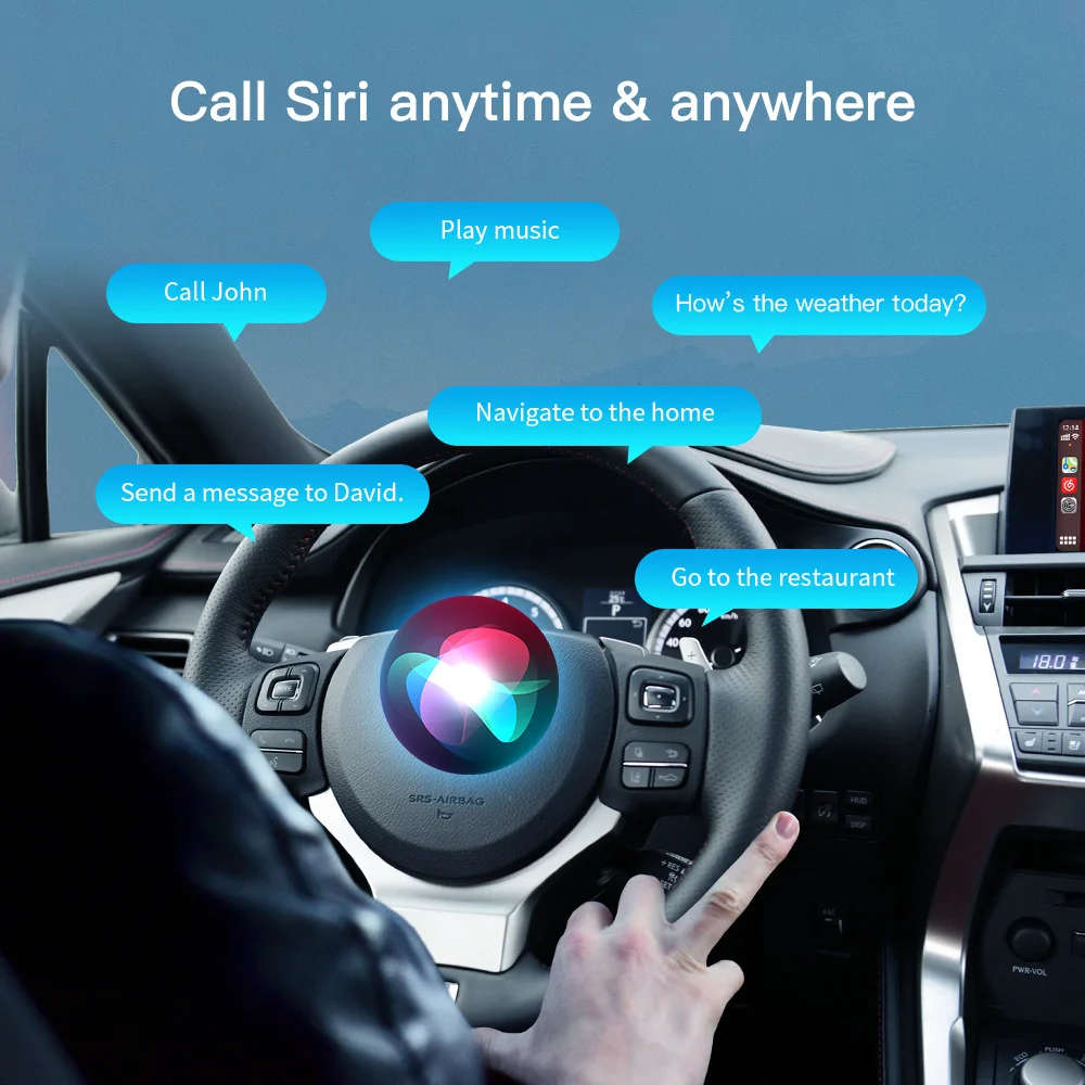 CARABC Wireless Apple Carplay Android Auto BOX for LEXUS