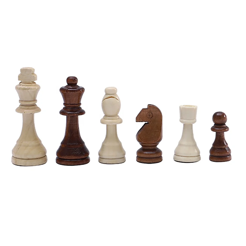 Quality Wooden Chess Pieces and Chessboard