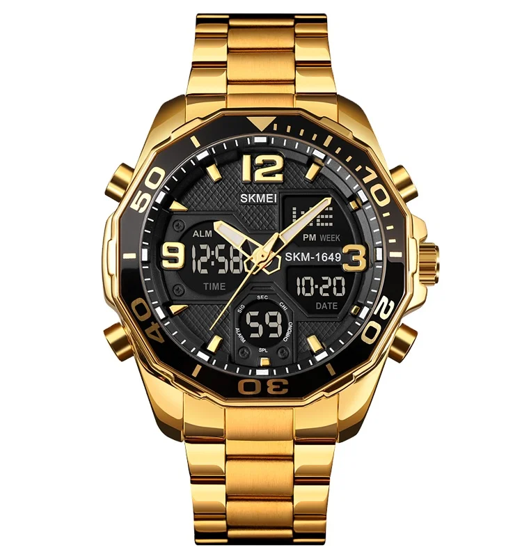 Skmei 1649 High Quality Dual Time Water Resistant Alarm Men Fashion Multifunctional Function Digital Movement Watches Buy Skmei Multifunctional Dual Time Watch Multi Function Digital Watch Digital