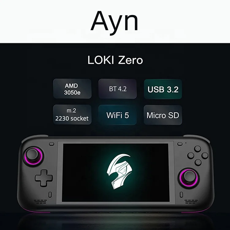 New Portable 6 Inch Touch Screen Ayn Loki Zero 8GB+128GB