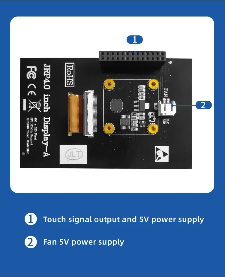 spi interface lcd module factory