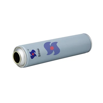 Factory Manufacturer 52X220 Necked in Can Spray Butane Gas Empty Cartridge Aerosol Bottle