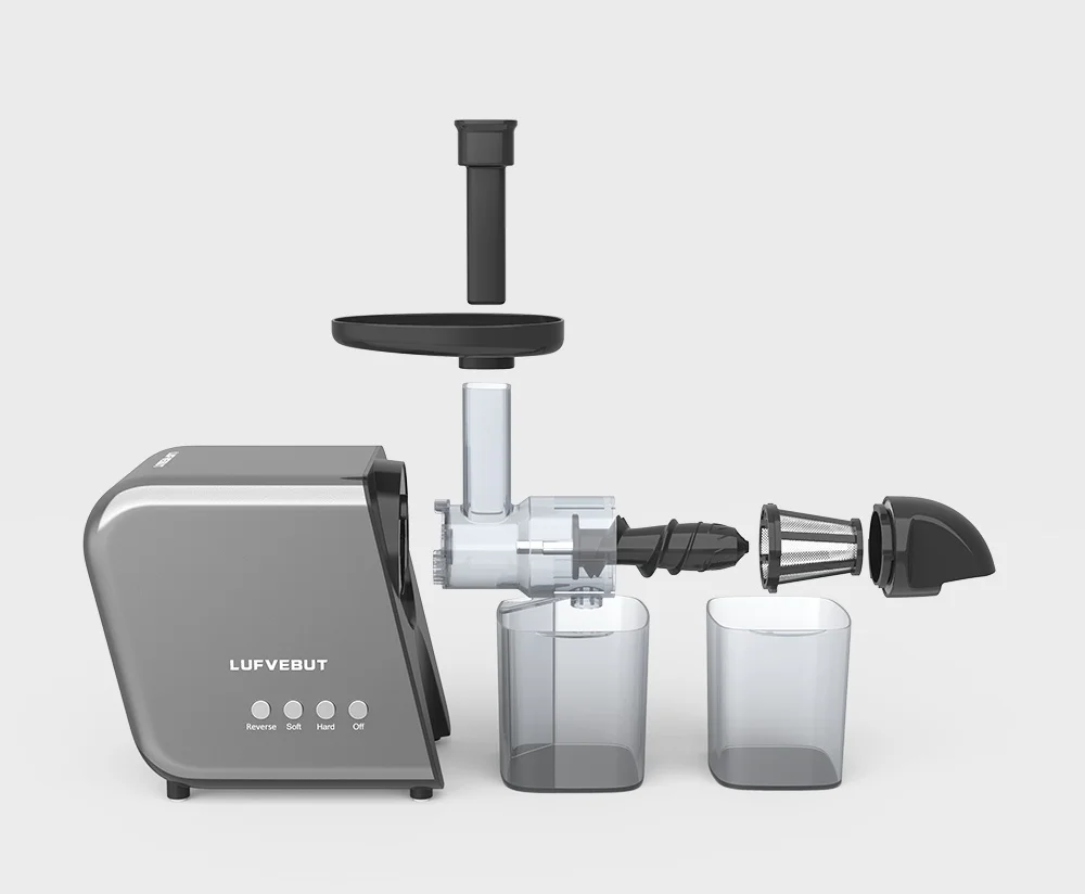 Lufvebut Cold Press Slow Juicer Fruit And Wheat Grass Juicer Kitchen