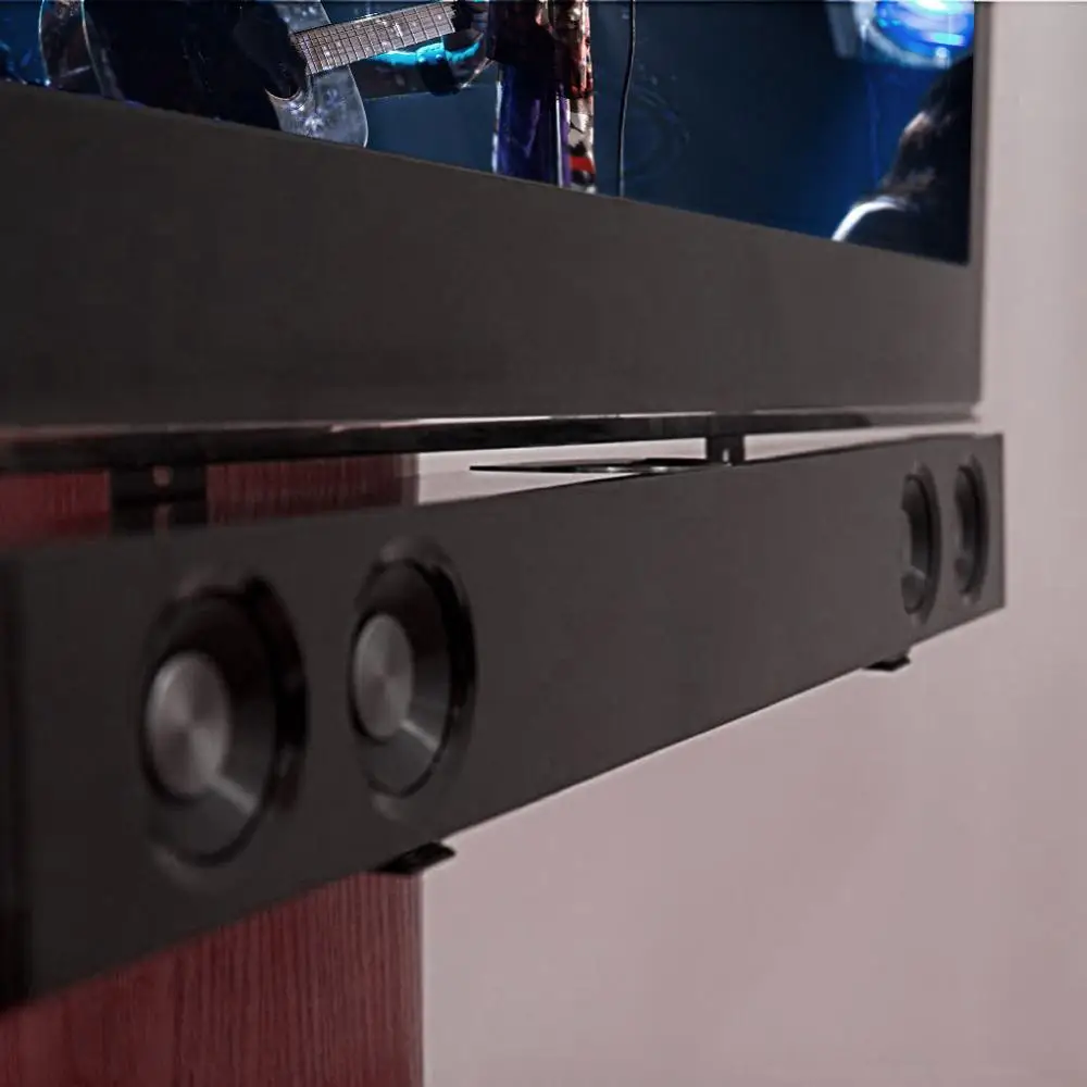 Custom Home Theater Soundbar Mount Bracket