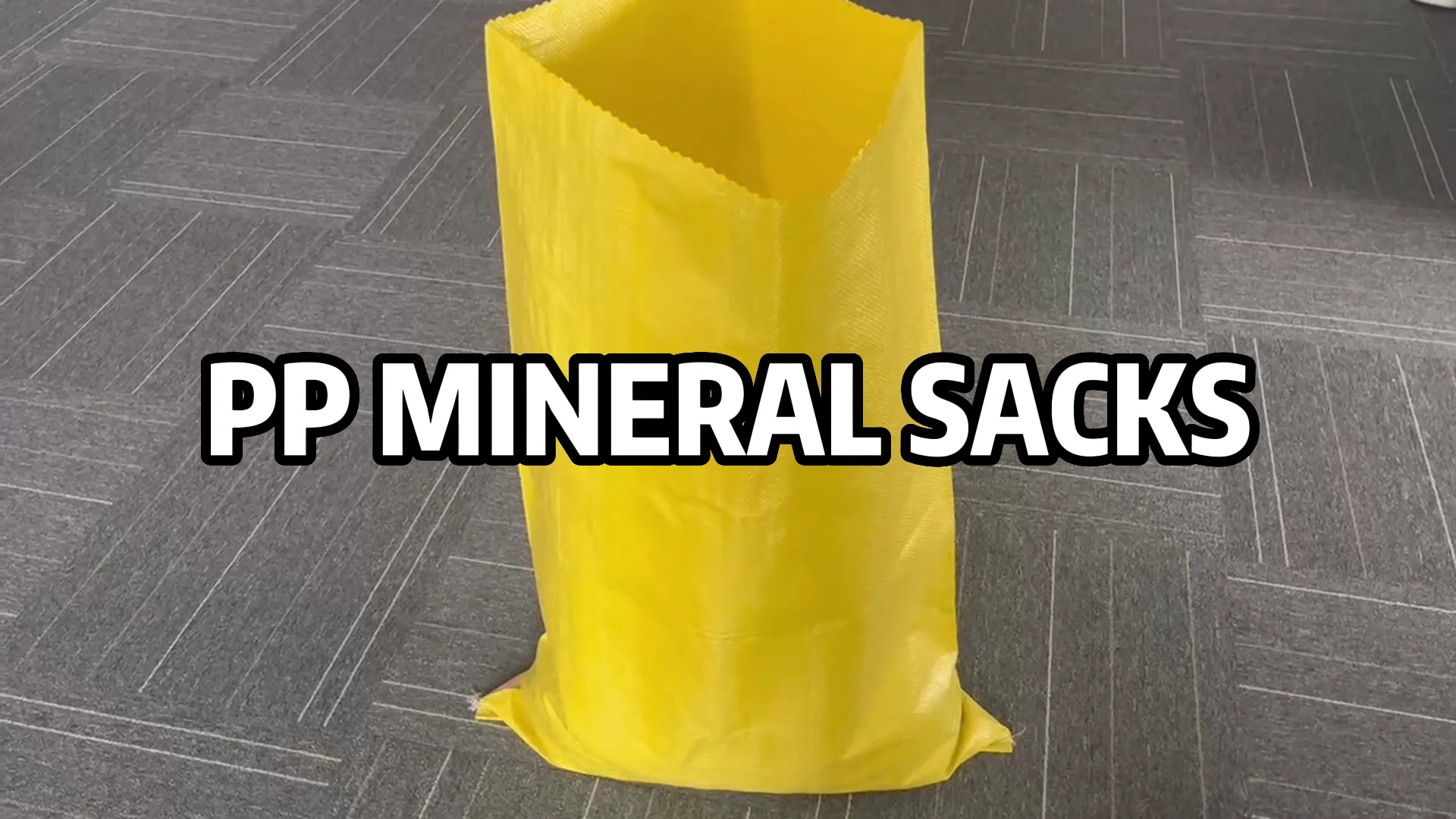 Mineral Sacks Polypropylene Woven Bags Sacos Mineros De Polipropileno