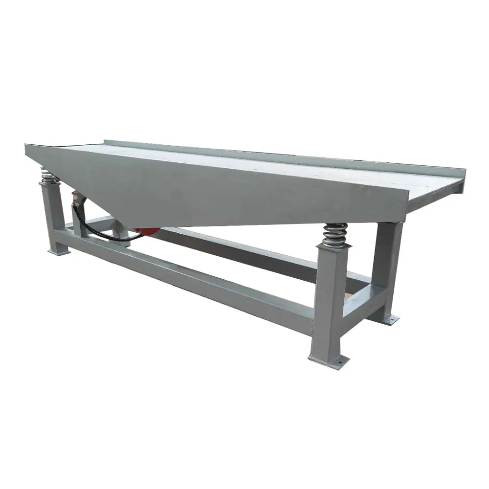 Silicon Mold Linear Moving Industrial  Vibrating Table Machine
