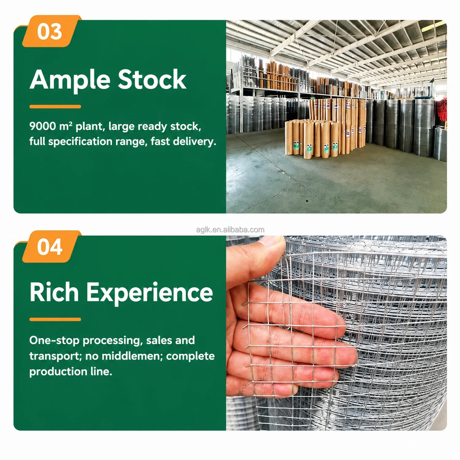 Galvanized Welded Wire Mesh Roll
